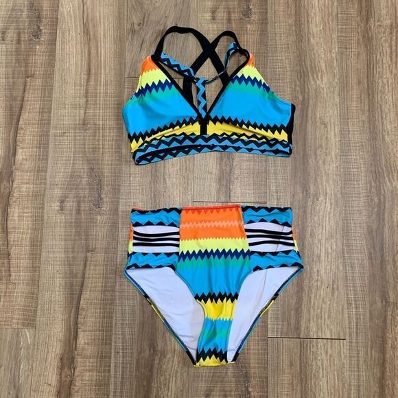 Multi Color Bikini  - Picture 1 of 6